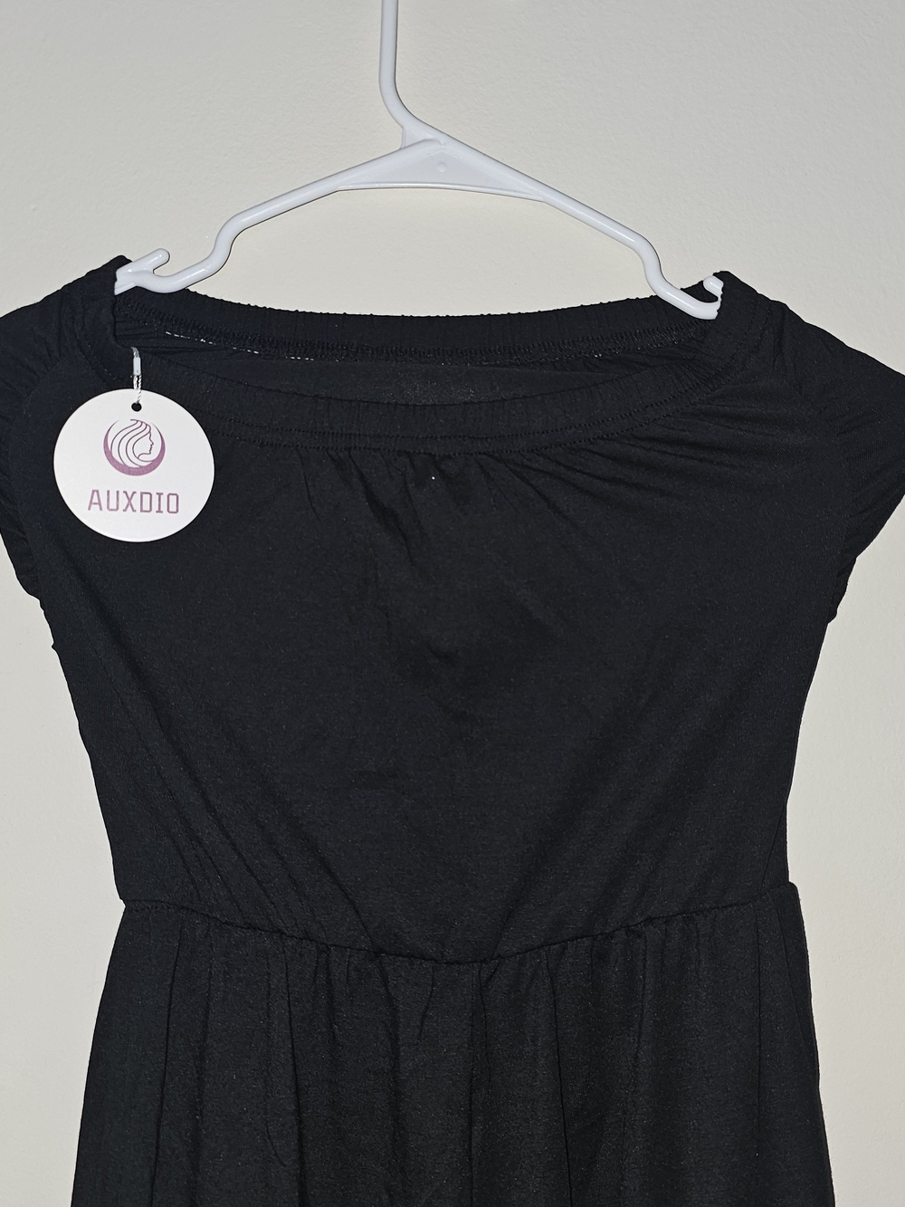 Women's Black Off-Shoulder Jumpsuit